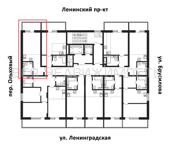 квартира-студия, 28,87кв.м. - изображение 1