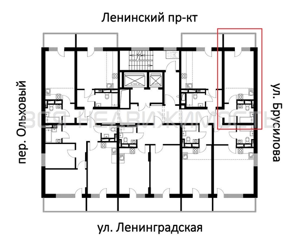 квартира-студия, 28,3кв.м. - изображение 1