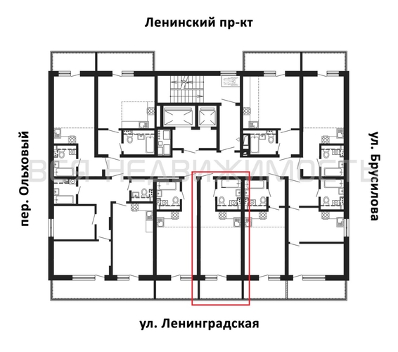 квартира-студия, 26,8кв.м. - изображение 1