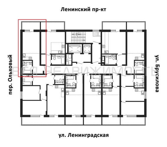 квартира-студия, 28,24кв.м. - изображение 1