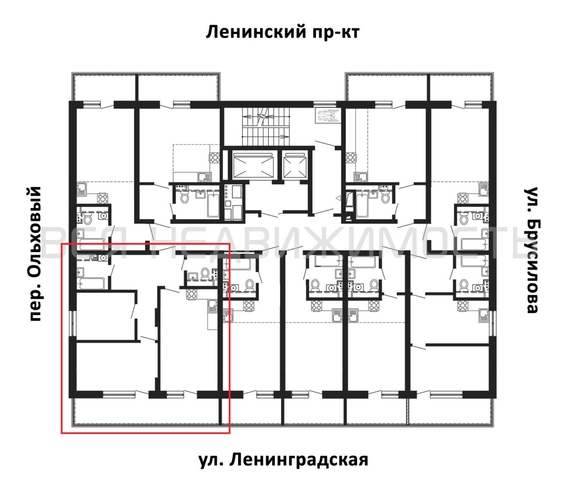 2-комнатная квартира, 65.25кв.м - изображение 1
