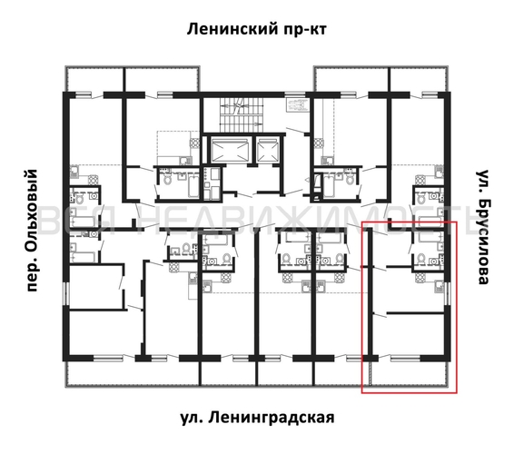 1-комнатная квартира, 36.83кв.м - изображение 1