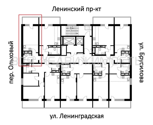 квартира-студия, 28,3кв.м. - изображение 1