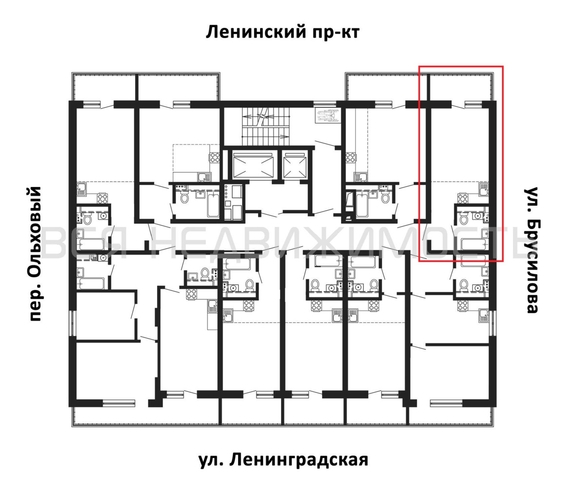 квартира-студия, 28,25кв.м. - изображение 1