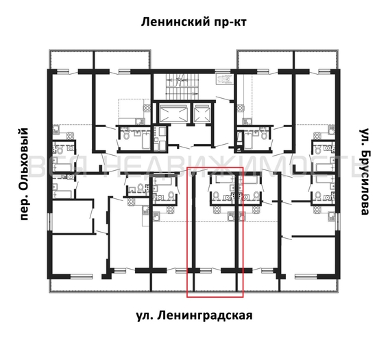 квартира-студия, 26,8кв.м. - изображение 1