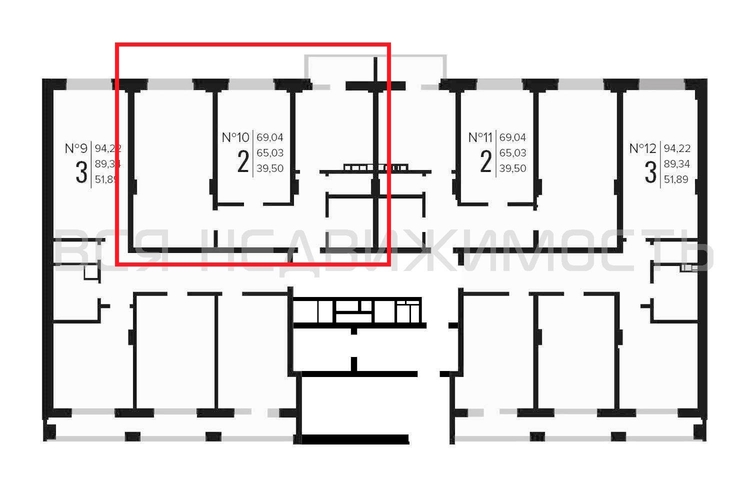 2-комнатная квартира, 69.5кв.м - изображение 1