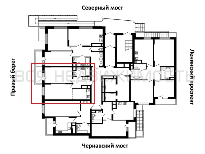 1-комнатная квартира, 46.95кв.м - изображение 1