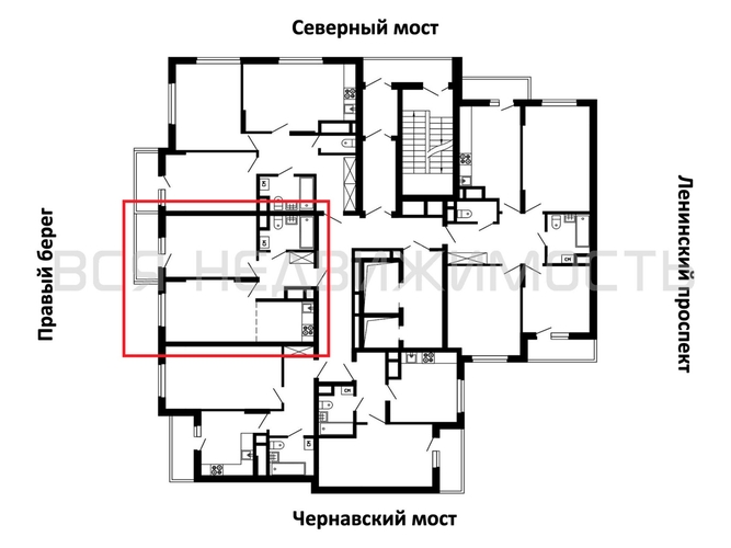 1-комнатная квартира, 47.04кв.м - изображение 1