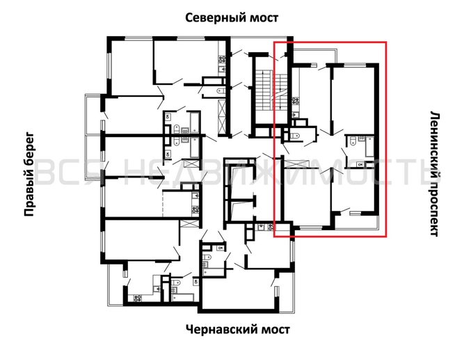 3-комнатная квартира, 83.58кв.м - изображение 1