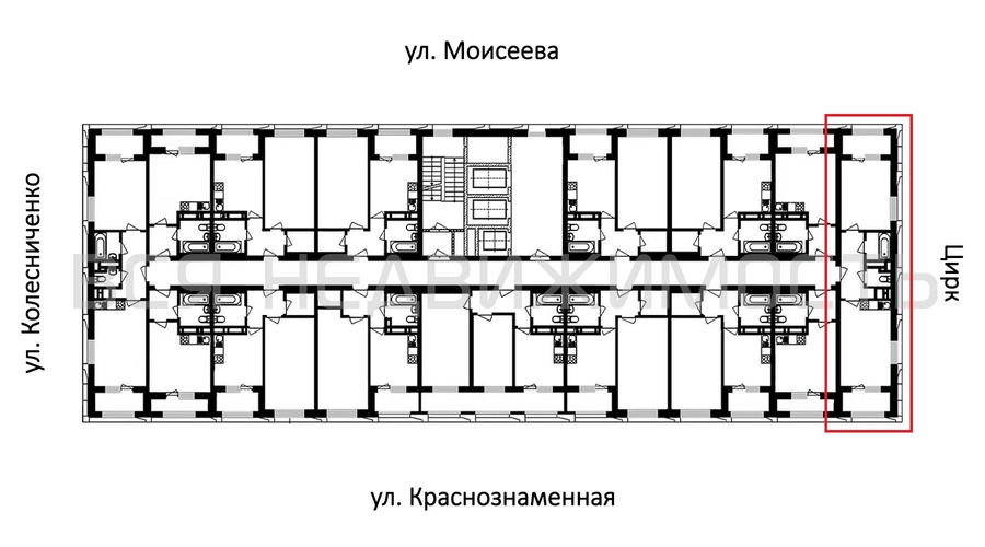 1-комнатная квартира, 46.16кв.м - изображение 1