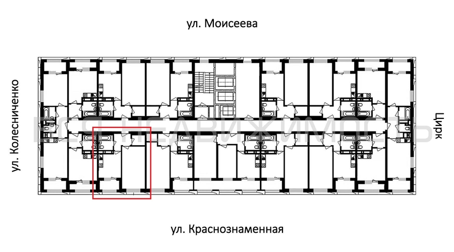 1-комнатная квартира, 40.36кв.м - изображение 1