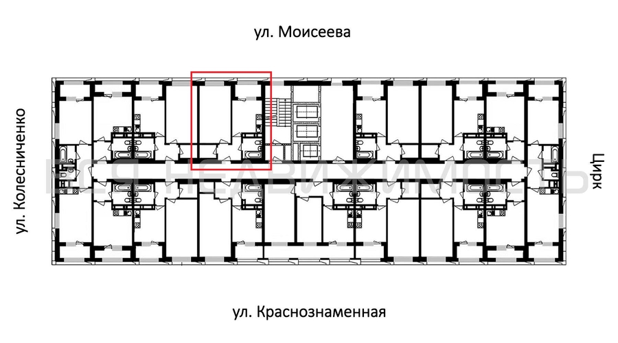 1-комнатная квартира, 38.83кв.м - изображение 1