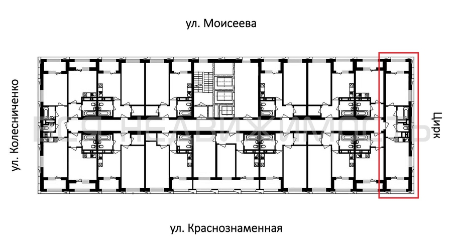 1-комнатная квартира, 45.45кв.м - изображение 1