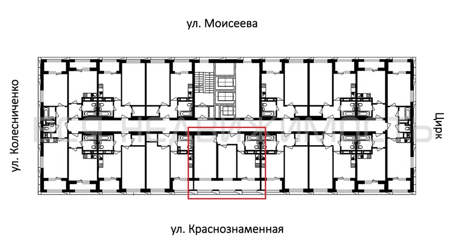 2-комнатная квартира, 57.2кв.м - изображение 1