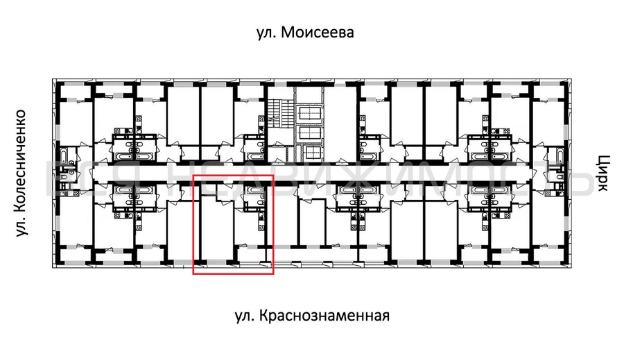 1-комнатная квартира, 38.61кв.м - изображение 1