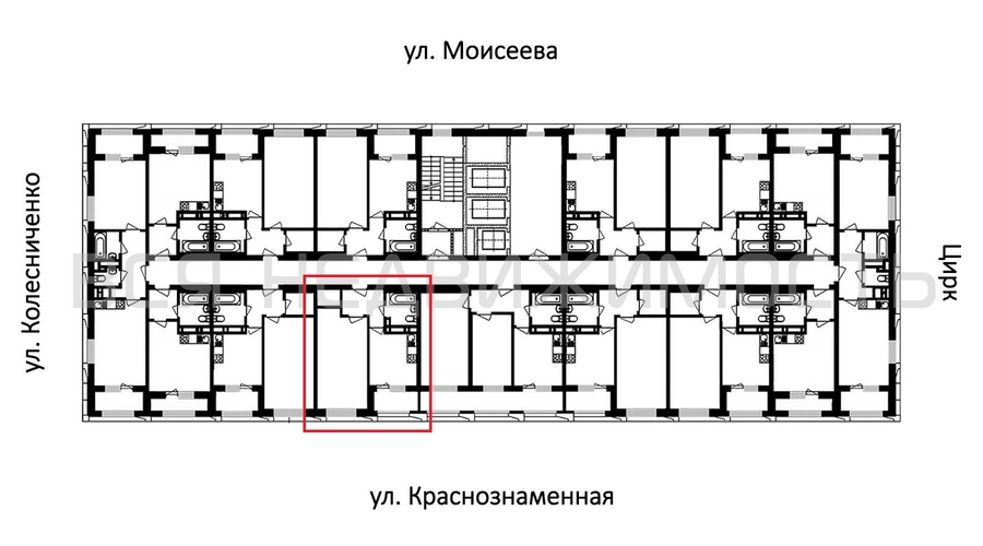 1-комнатная квартира, 41.35кв.м - изображение 1