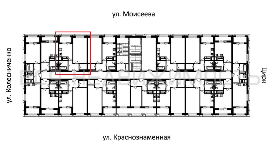 1-комнатная квартира, 39.1кв.м - изображение 1