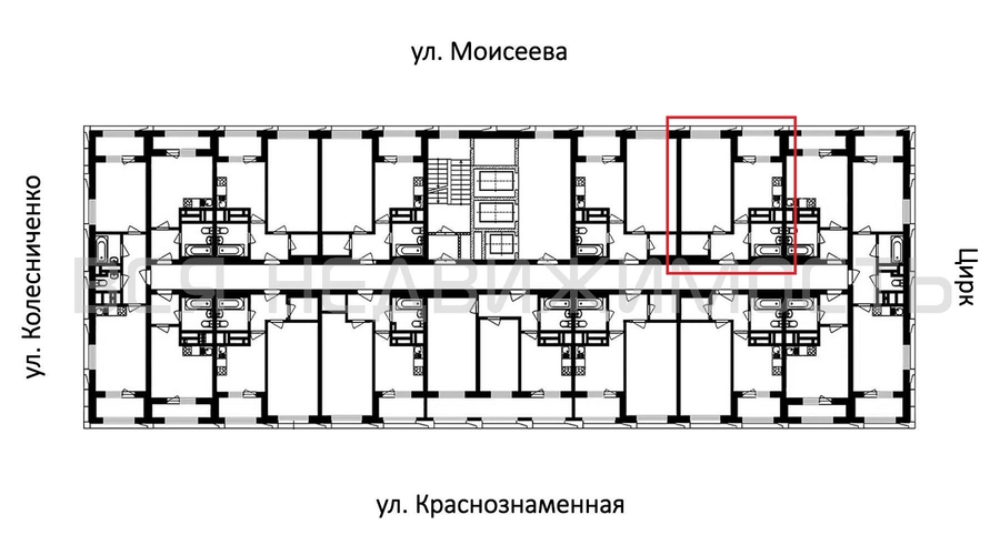 1-комнатная квартира, 40.67кв.м - изображение 1