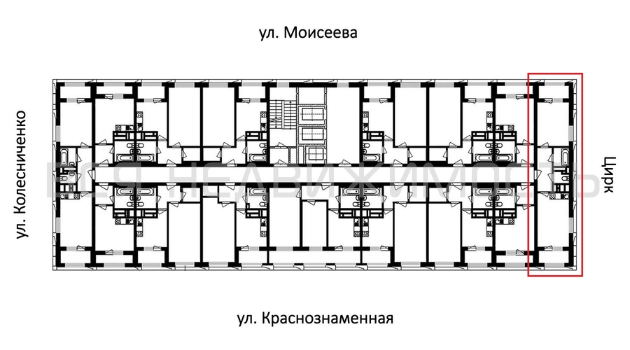 1-комнатная квартира, 44.8кв.м - изображение 1