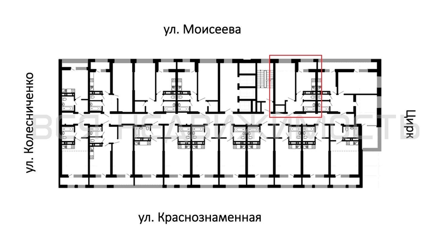 1-комнатная квартира, 35.85кв.м - изображение 1