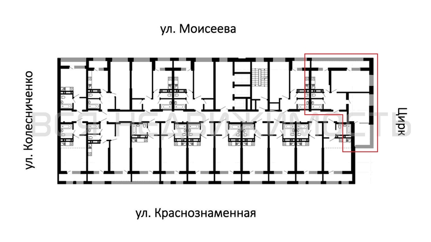 2-комнатная квартира, 59.92кв.м - изображение 1