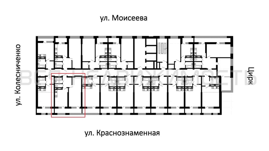 1-комнатная квартира, 49.62кв.м - изображение 1