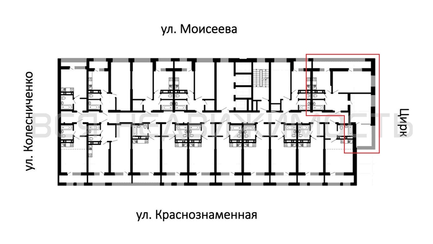 2-комнатная квартира, 59.92кв.м - изображение 1