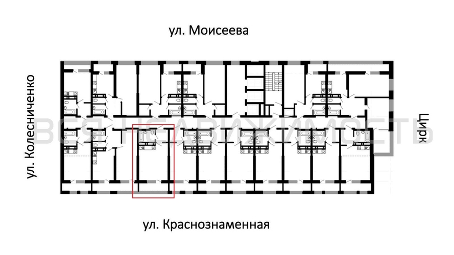 квартира-студия, 33,07кв.м. - изображение 1