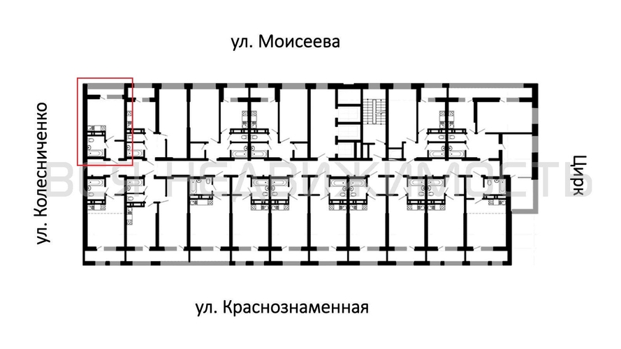 квартира-студия, 25,86кв.м. - изображение 1