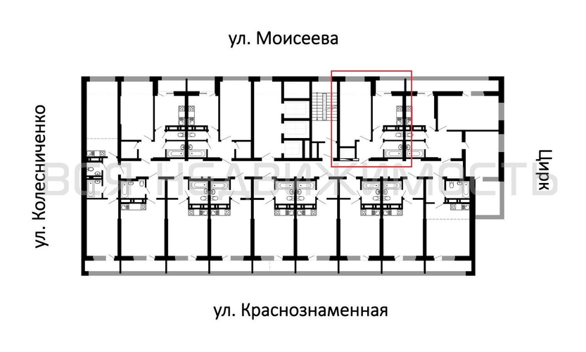 1-комнатная квартира, 35.85кв.м - изображение 1