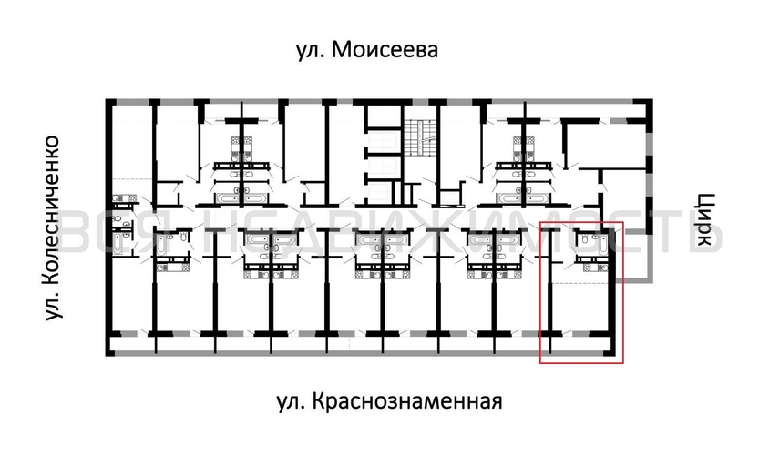 квартира-студия, 32,65кв.м. - изображение 1