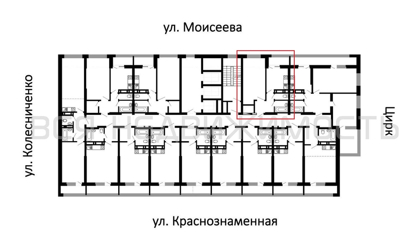 1-комнатная квартира, 36.31кв.м - изображение 1