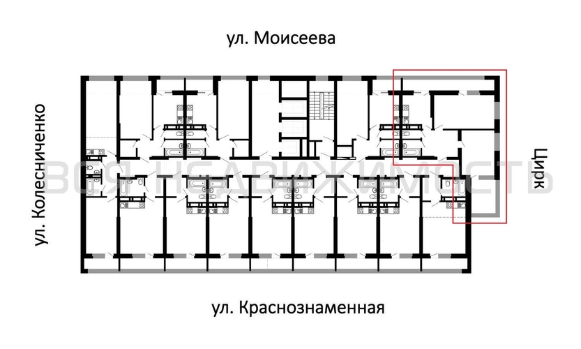 2-комнатная квартира, 60.63кв.м - изображение 1