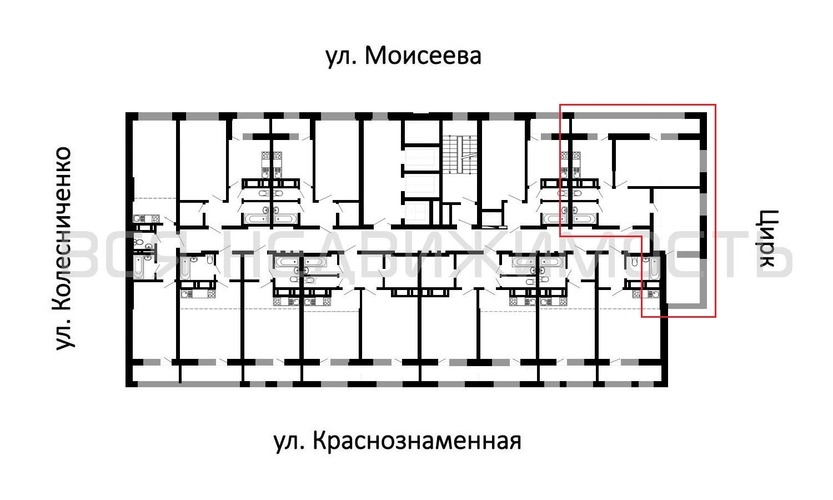 2-комнатная квартира, 60.63кв.м - изображение 1