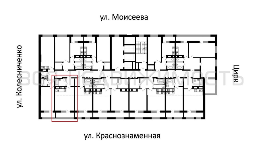 квартира-студия, 33,06кв.м. - изображение 1