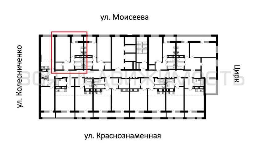 1-комнатная квартира, 42.15кв.м - изображение 1