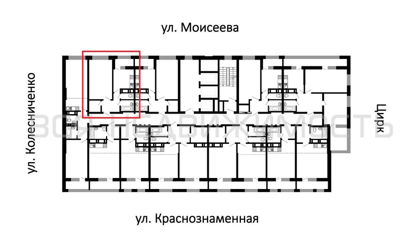 1-комнатная квартира, 42.15кв.м - изображение 1