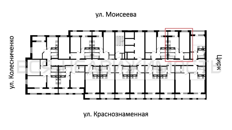 1-комнатная квартира, 38.16кв.м - изображение 1