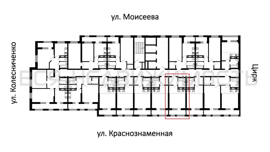 квартира-студия, 29,82кв.м. - изображение 1