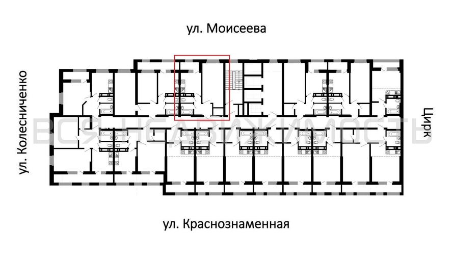 1-комнатная квартира, 38.71кв.м - изображение 1