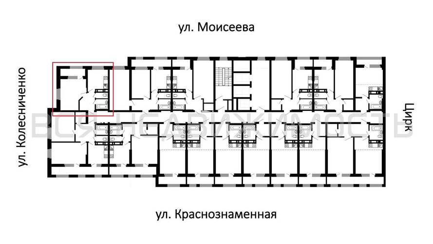 1-комнатная квартира, 37.88кв.м - изображение 1