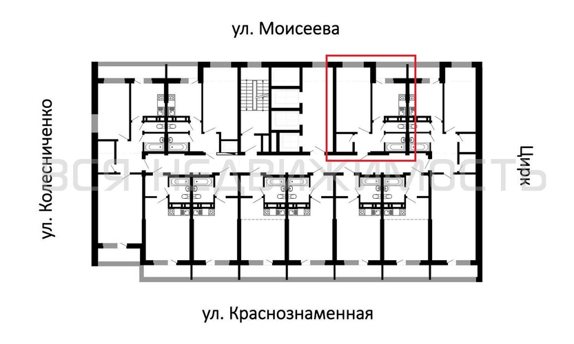 1-комнатная квартира, 40.2кв.м - изображение 1
