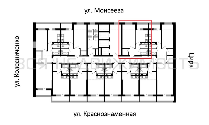1-комнатная квартира, 40.2кв.м - изображение 1