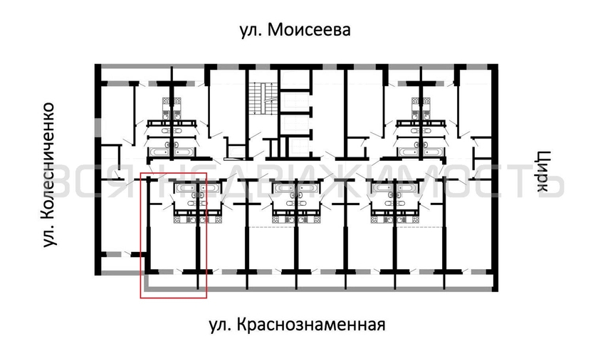 квартира-студия, 30,05кв.м. - изображение 1