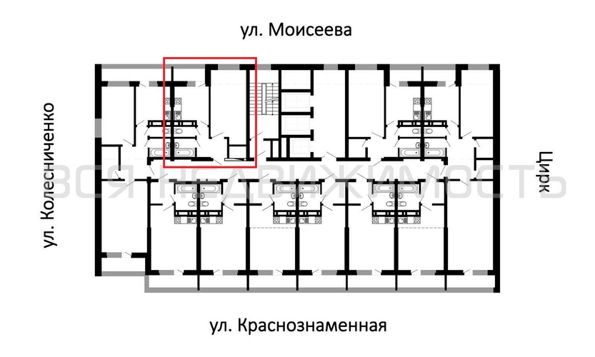 1-комнатная квартира, 39.09кв.м - изображение 1