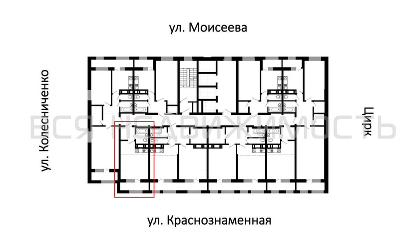 квартира-студия, 30,23кв.м. - изображение 1