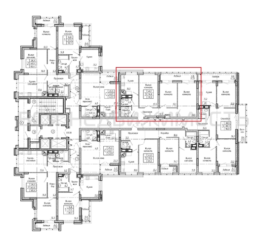 3-комнатная квартира, 80кв.м - изображение 1