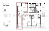 2-комнатная квартира, 64.11кв.м - изображение 2