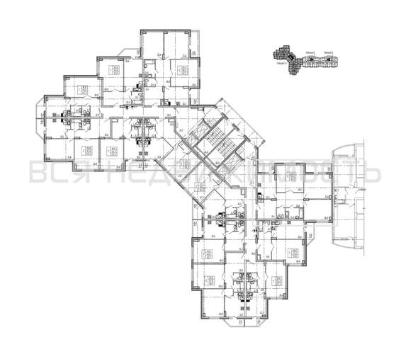 3-комнатная квартира, 97.1кв.м - изображение 1