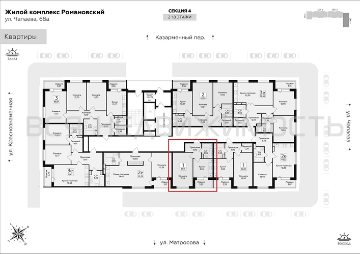 1-комнатная квартира, 37.15кв.м - изображение 1